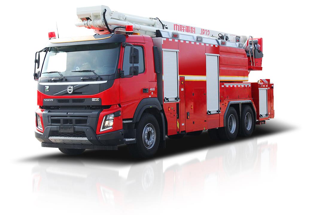 ZLF5340JXFJP32型抬高喷射消防车_产品型号_产品段位_小类_应急装备_产品中心_9001cc金沙以诚为本
