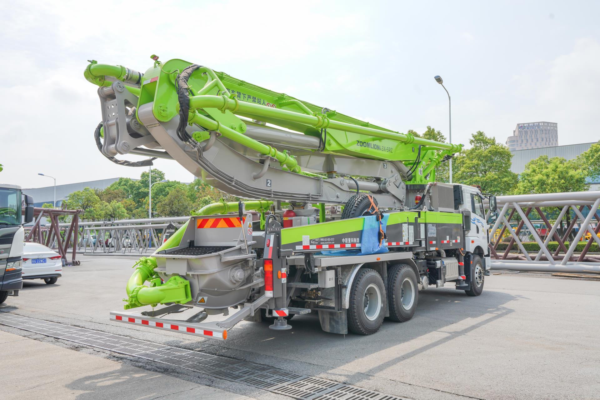 三桥43米解放国六泵车_产品型号_产品段位_小类_混凝土机械_工程机械_产品中心_9001cc金沙以诚为本