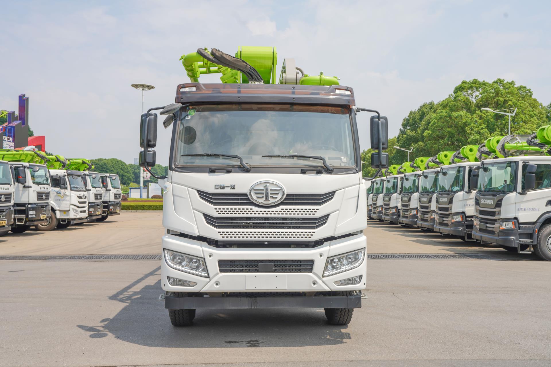 三桥43米解放国六泵车_产品型号_产品段位_小类_混凝土机械_工程机械_产品中心_9001cc金沙以诚为本