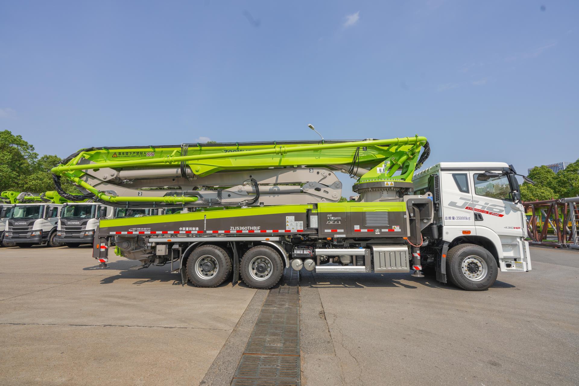 三桥50M解放国六泵车_产品型号_产品段位_小类_混凝土机械_工程机械_产品中心_9001cc金沙以诚为本