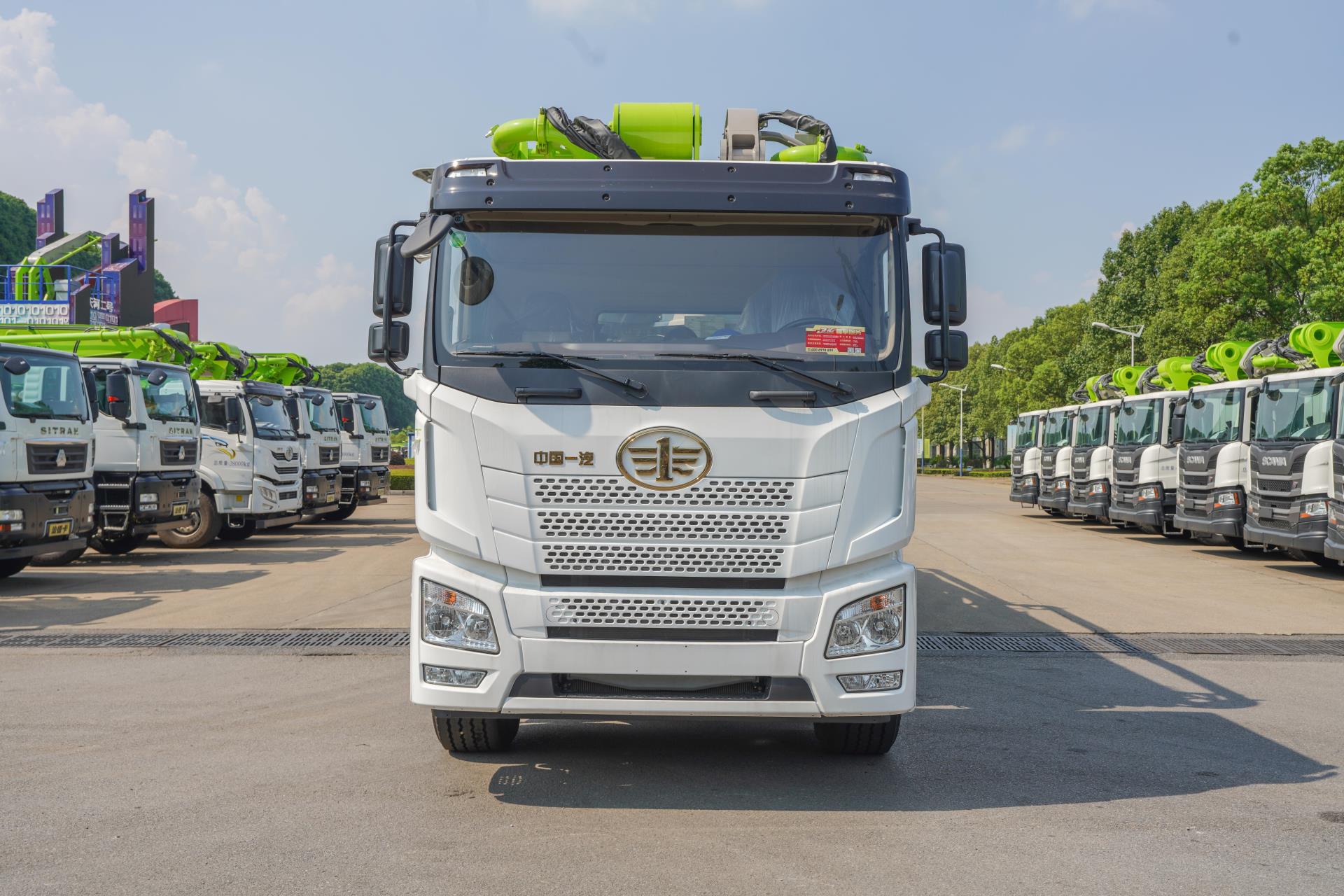 三桥50M解放国六泵车_产品型号_产品段位_小类_混凝土机械_工程机械_产品中心_9001cc金沙以诚为本
