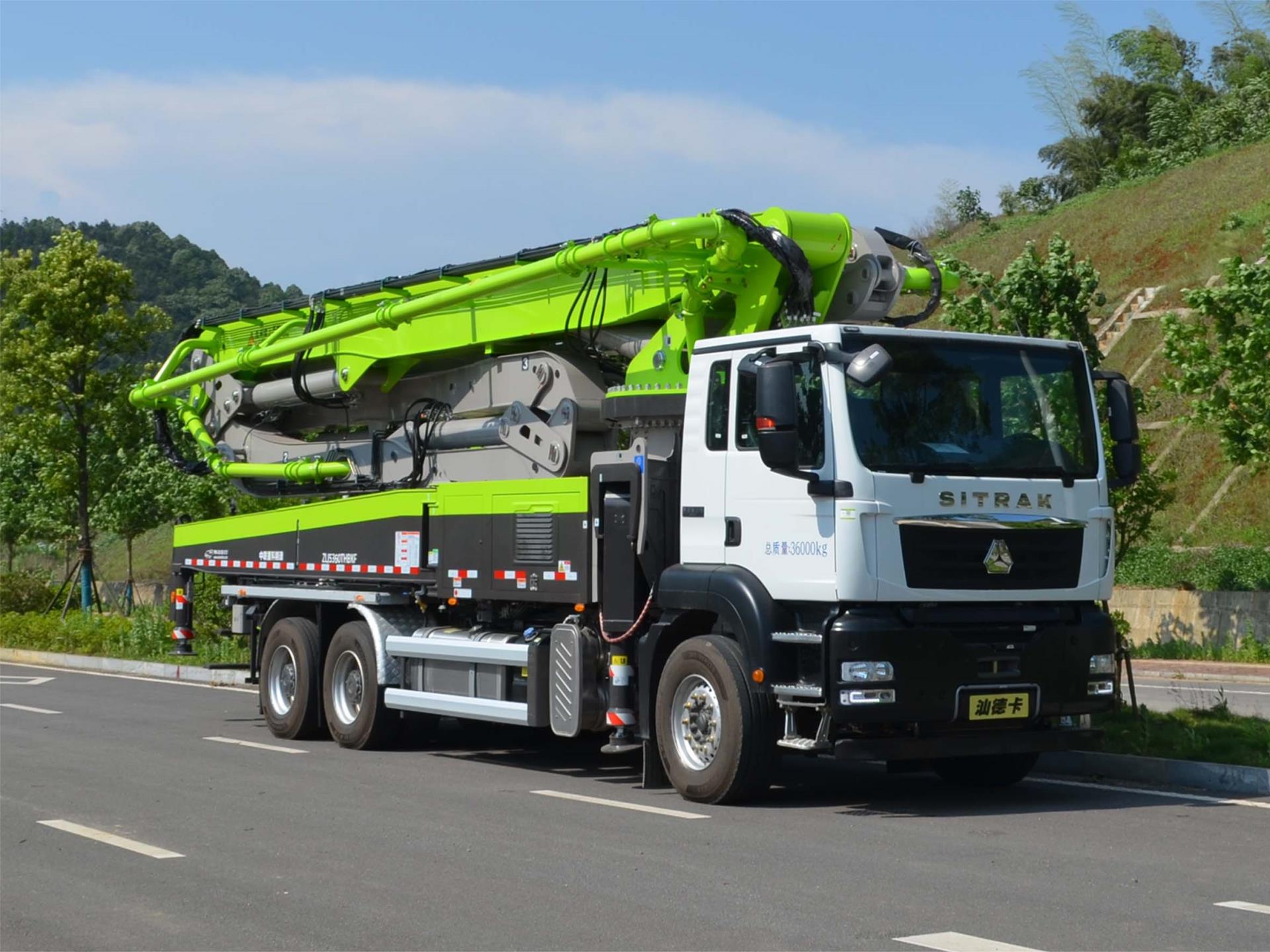 三桥52M重汽汕德卡国六泵车_产品型号_产品段位_小类_混凝土机械_工程机械_产品中心_9001cc金沙以诚为本