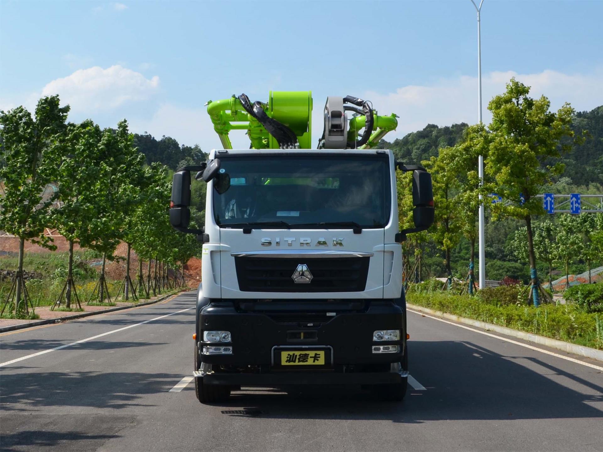 三桥52M重汽汕德卡国六泵车_产品型号_产品段位_小类_混凝土机械_工程机械_产品中心_9001cc金沙以诚为本