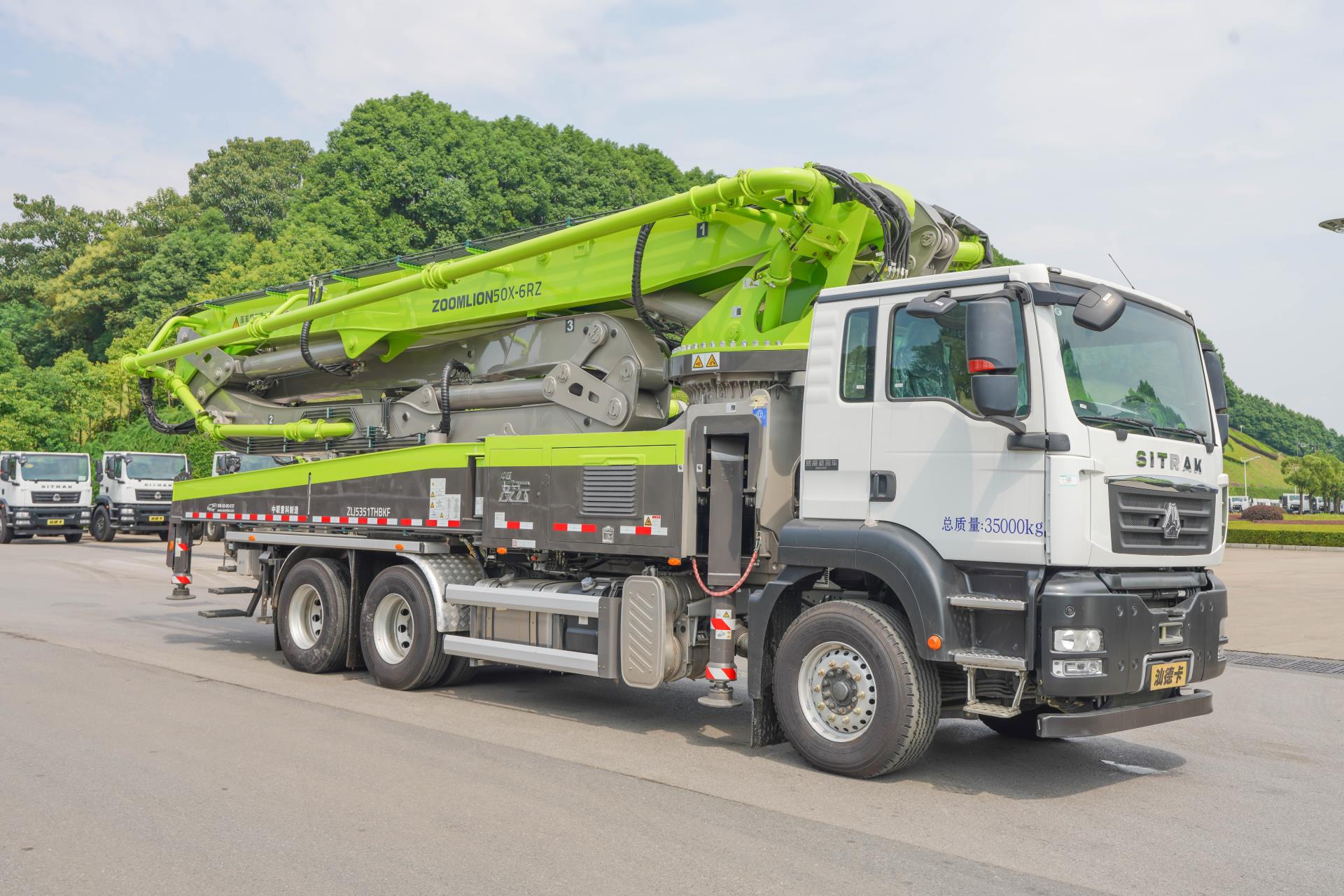 三桥50M重汽汕德卡国六泵车_产品型号_产品段位_小类_混凝土机械_工程机械_产品中心_9001cc金沙以诚为本