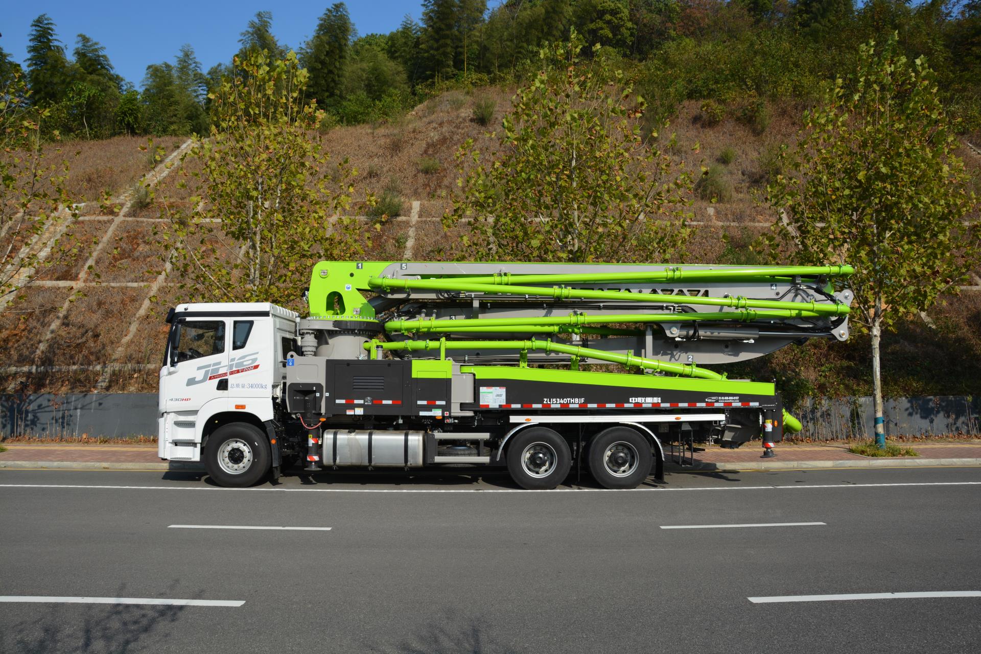 三桥47米解放国六泵车_产品型号_产品段位_小类_混凝土机械_工程机械_产品中心_9001cc金沙以诚为本