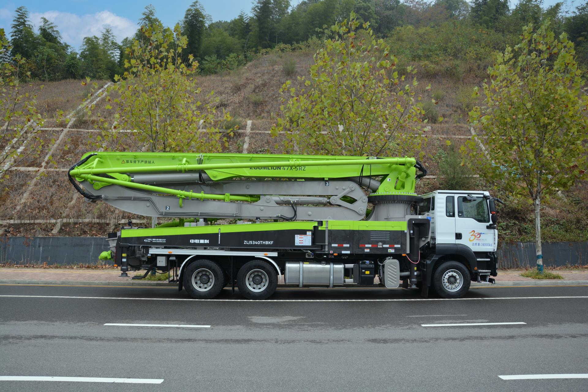 三桥47米重汽汕德卡国六泵车_产品型号_产品段位_小类_混凝土机械_工程机械_产品中心_9001cc金沙以诚为本