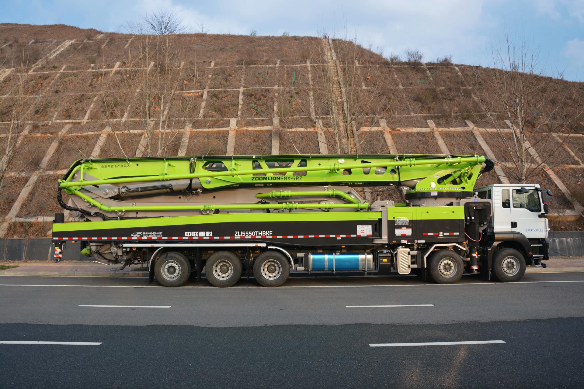 五桥68M重汽汕德卡国六泵车_产品型号_产品段位_小类_混凝土机械_工程机械_产品中心_9001cc金沙以诚为本
