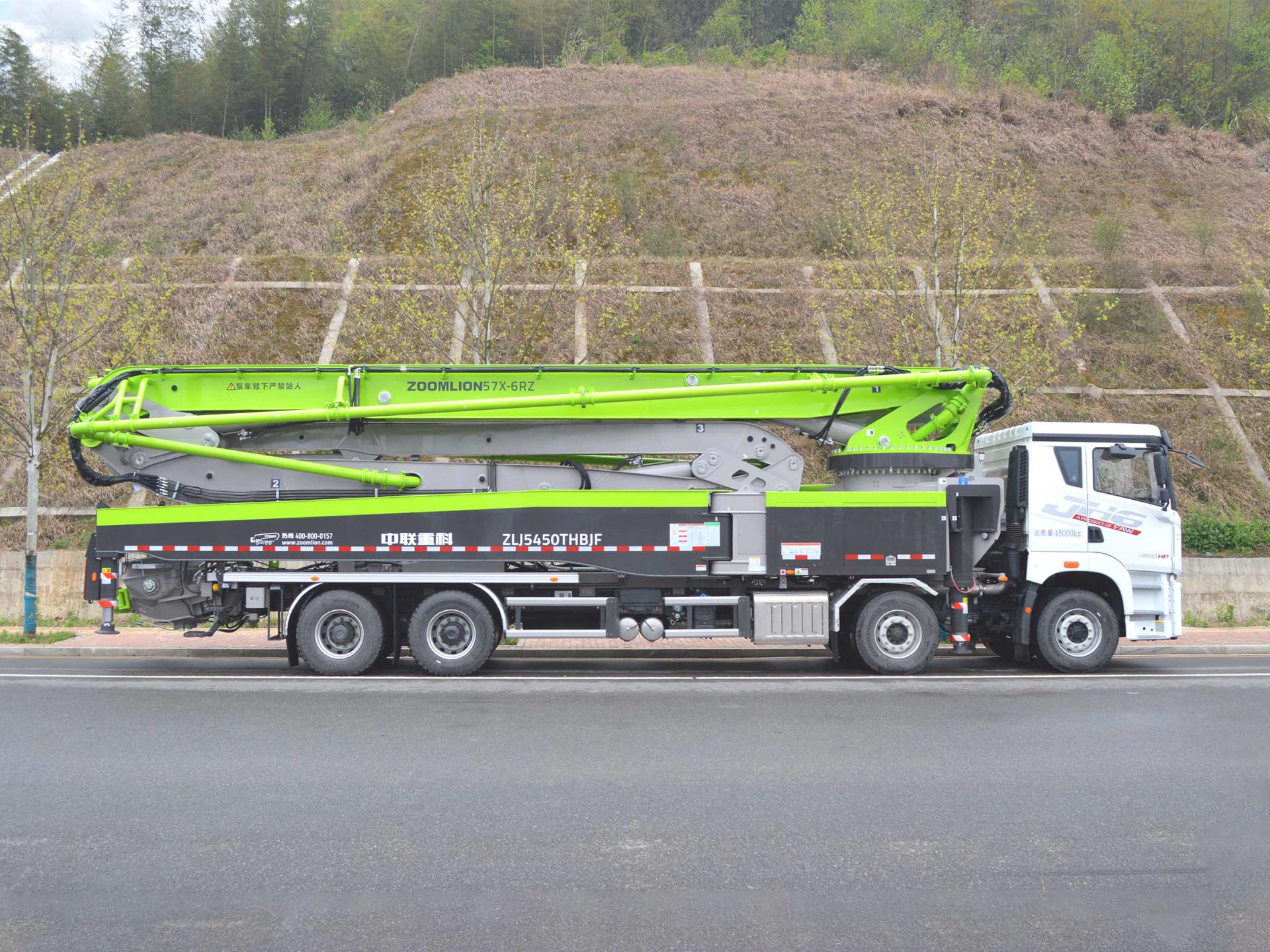 四桥57M解放国六泵车_产品型号_产品段位_小类_混凝土机械_工程机械_产品中心_9001cc金沙以诚为本