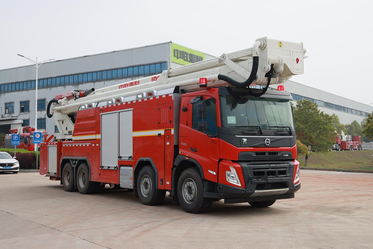 ZLF5430JXFJP65型抬高喷射消防车_产品型号_产品段位_小类_应急装备_产品中心_9001cc金沙以诚为本