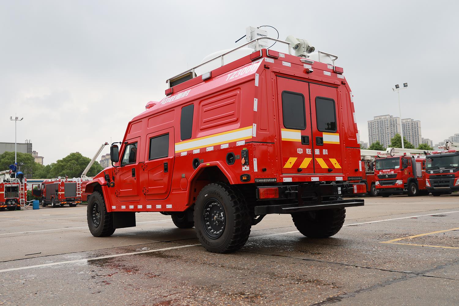 TZ3000-6型通讯指挥消防车_产品型号_产品段位_小类_应急装备_产品中心_9001cc金沙以诚为本