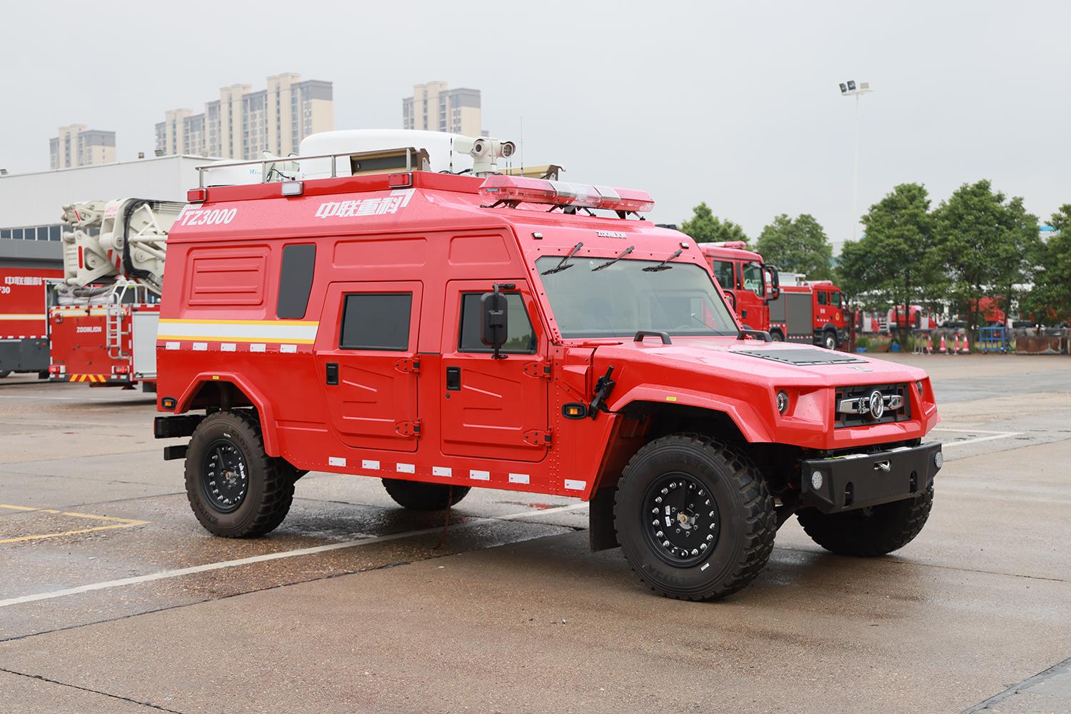 TZ3000-6型通讯指挥消防车_产品型号_产品段位_小类_应急装备_产品中心_9001cc金沙以诚为本