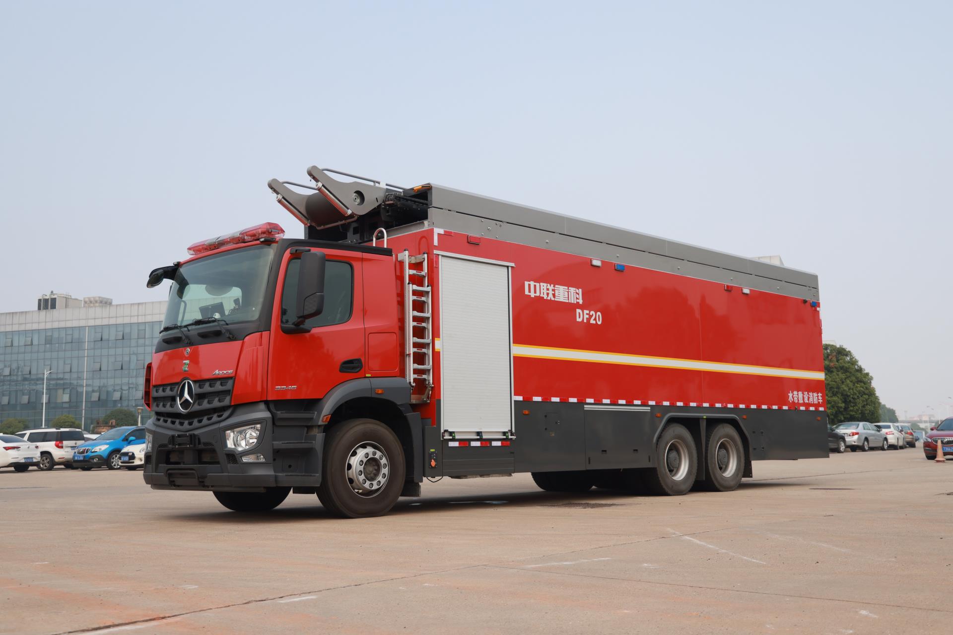 ZLF5310TXFDF20水带敷设消防车_产品型号_产品段位_小类_应急装备_产品中心_9001cc金沙以诚为本