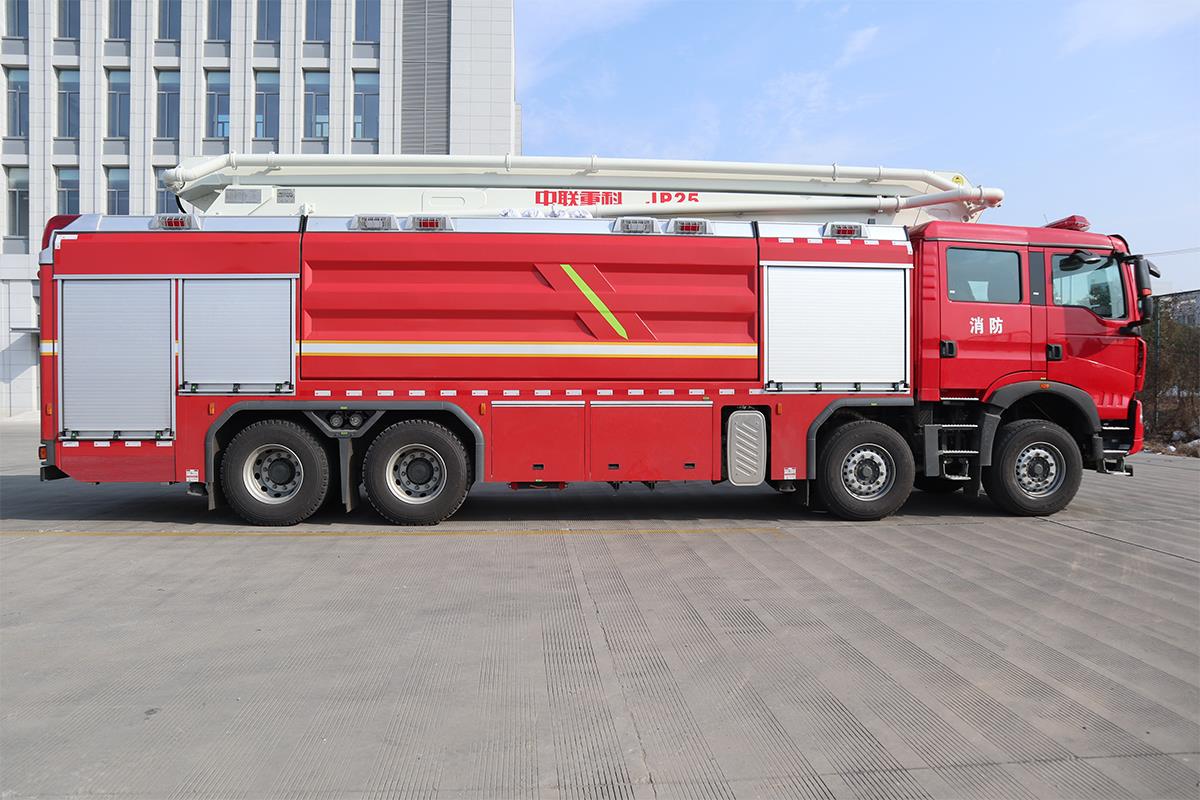 ZLF5430JXFJP25型抬高喷射消防车_产品型号_产品段位_小类_应急装备_产品中心_9001cc金沙以诚为本