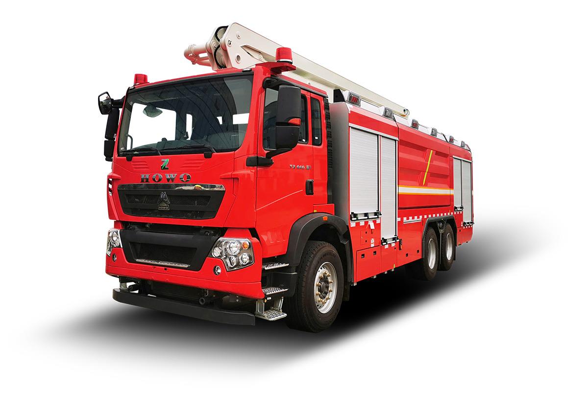 ZLF5341JXFJP18抬高喷射消防车_产品型号_产品段位_小类_应急装备_产品中心_9001cc金沙以诚为本