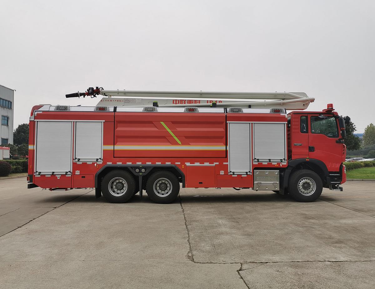 ZLF5341JXFJP18抬高喷射消防车_产品型号_产品段位_小类_应急装备_产品中心_9001cc金沙以诚为本