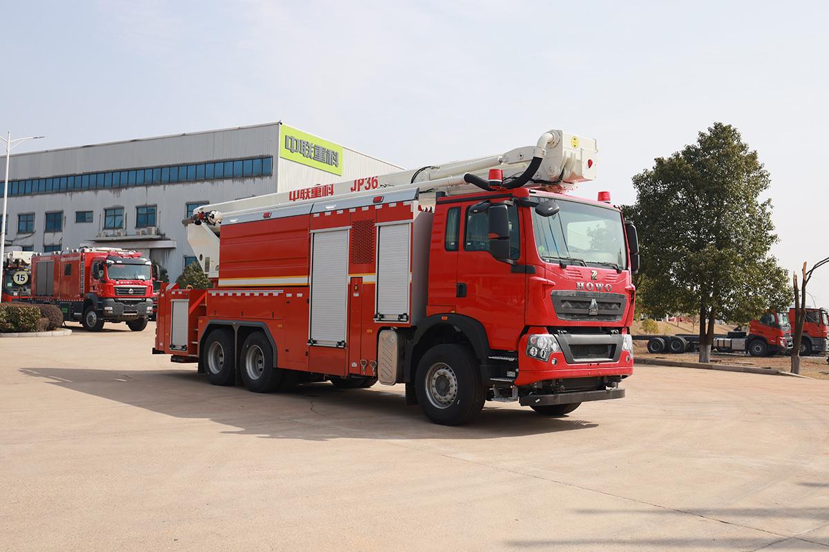 ZLF5340JXFJP36抬高喷射消防车_产品型号_产品段位_小类_应急装备_产品中心_9001cc金沙以诚为本