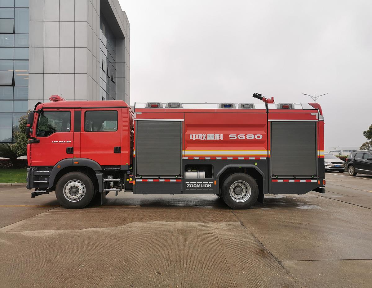 ZLF5192GXFPM80型泡沫/水罐消防车_产品型号_产品段位_小类_应急装备_产品中心_9001cc金沙以诚为本