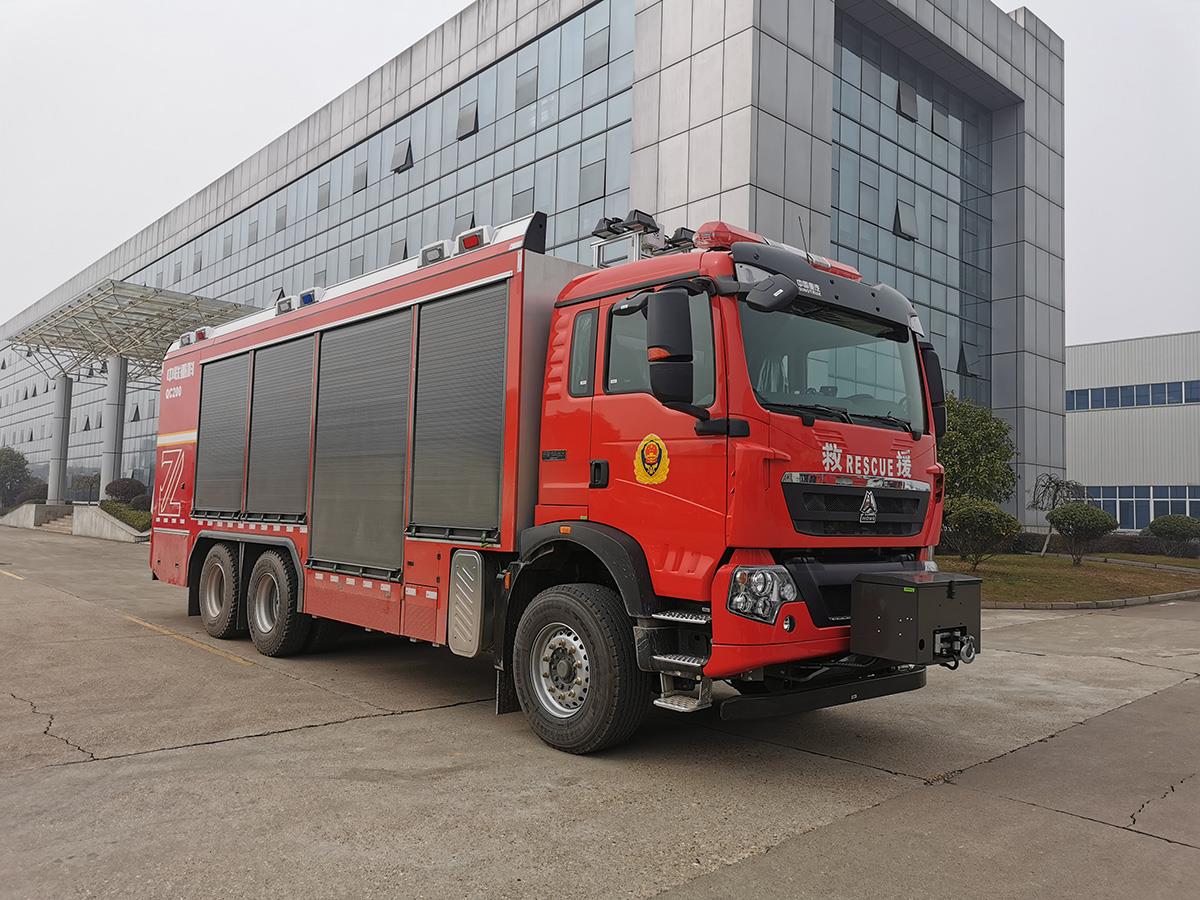 ZLF5210TXFQC200-6型器材消防车_产品型号_产品段位_小类_应急装备_产品中心_9001cc金沙以诚为本